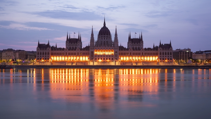 Budapest at night